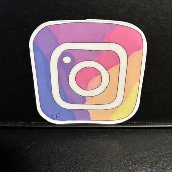 INSTAGRAM LOGO STICKER - Picture 1 of 1